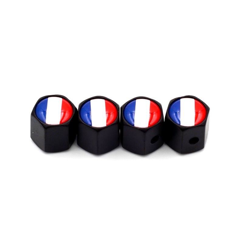Tampa de Válvula Preta Antifurto Logotipo na Tampa: França 1