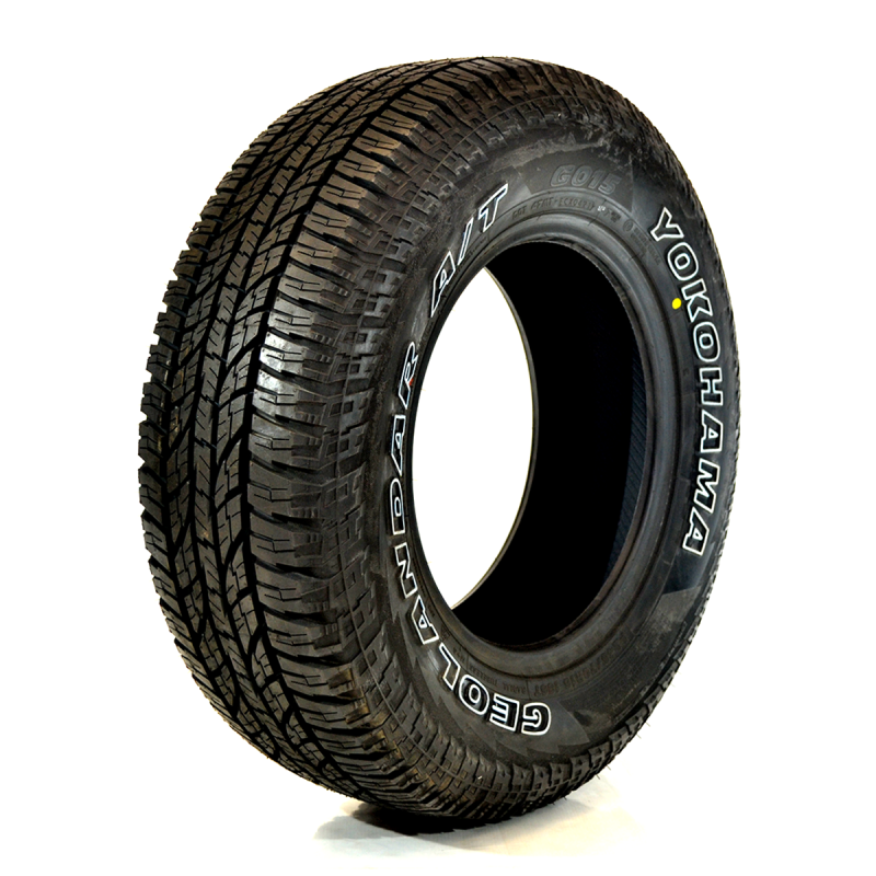 Pneu 245/70R16 Yokohama Geolandar G015 AT 106T Letras Brancas