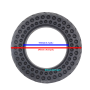 Pneu Sólido para Patinete 10x2.0 Nedong Foston