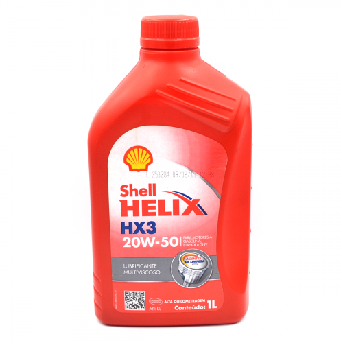 Óleo Shell Helix Hx3 20W50 API SL Mineral